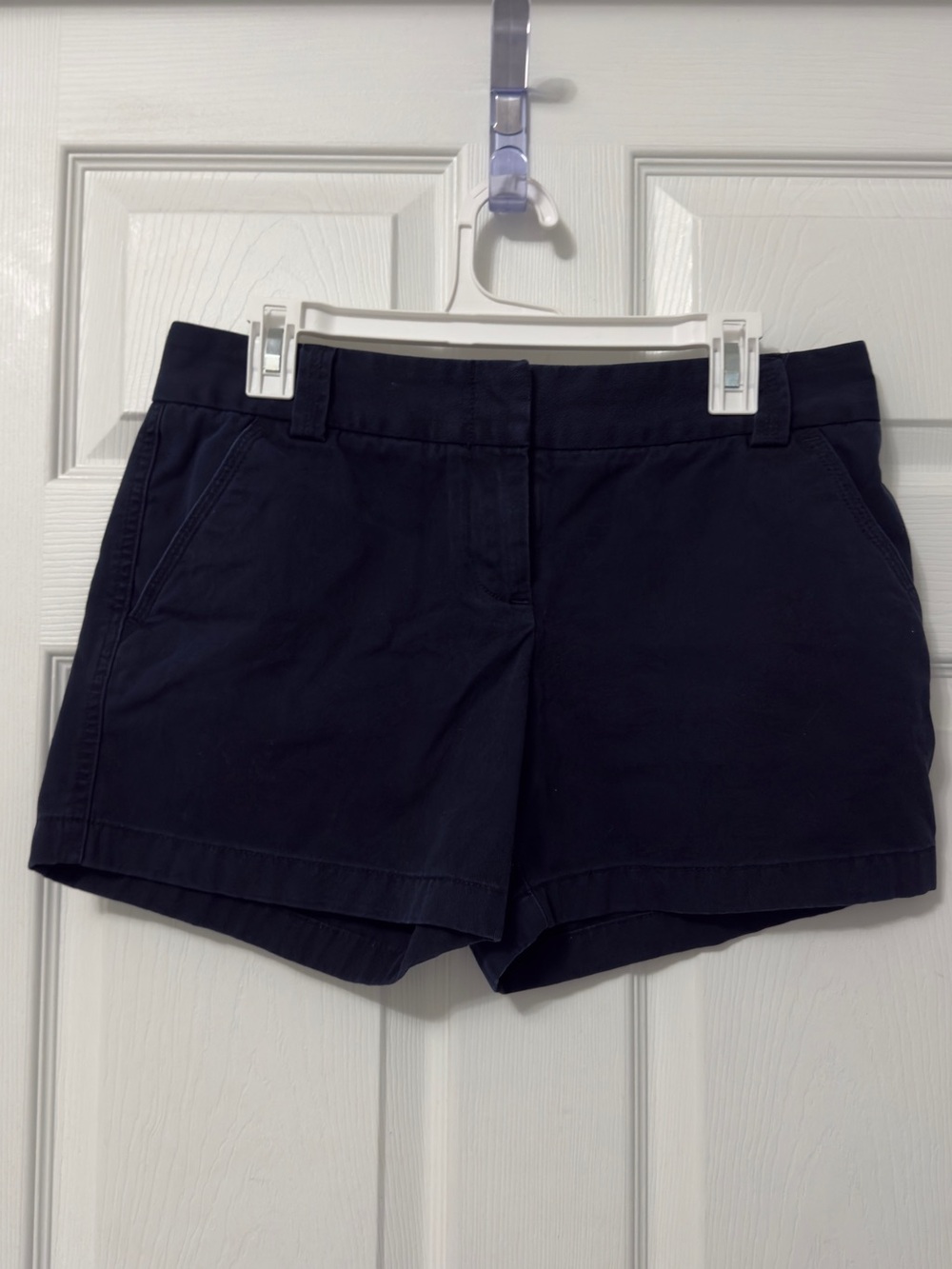 J. Crew Dark Navy Chino Bermuda Shorts